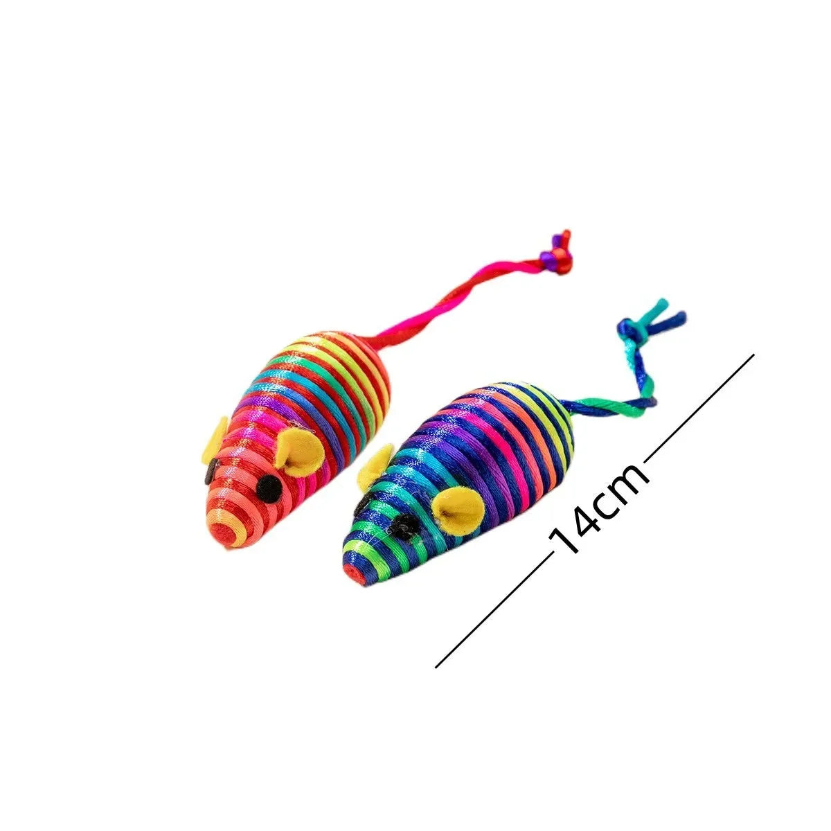 Catnip Mouse Toys with Rattle