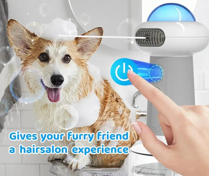 Electric Foaming Pet Shampoo Dispenser for Dogs & Cats