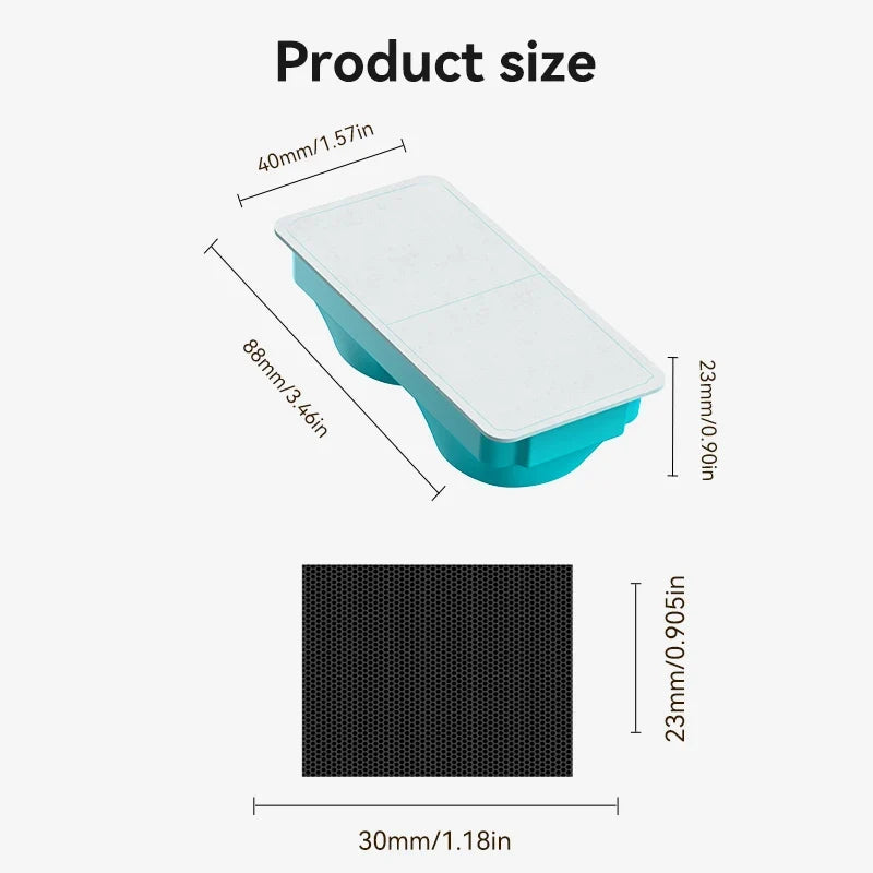 Cat Fountain Filter Replacement - 3.2L Stainless Steel Wireless Fountain Compatible Filters