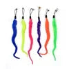 Interactive Cat Wand Toy - Feather and Bell Teaser Stick for Kittens