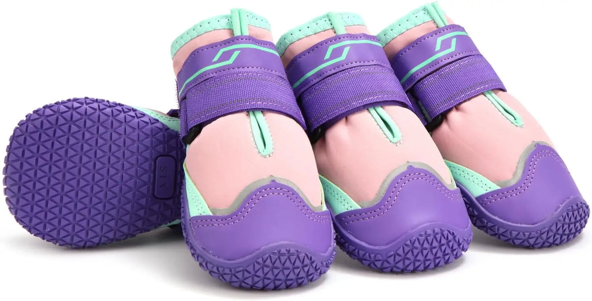 Anti-Slip Dog Boots & Paw Protectors | Set of 4
