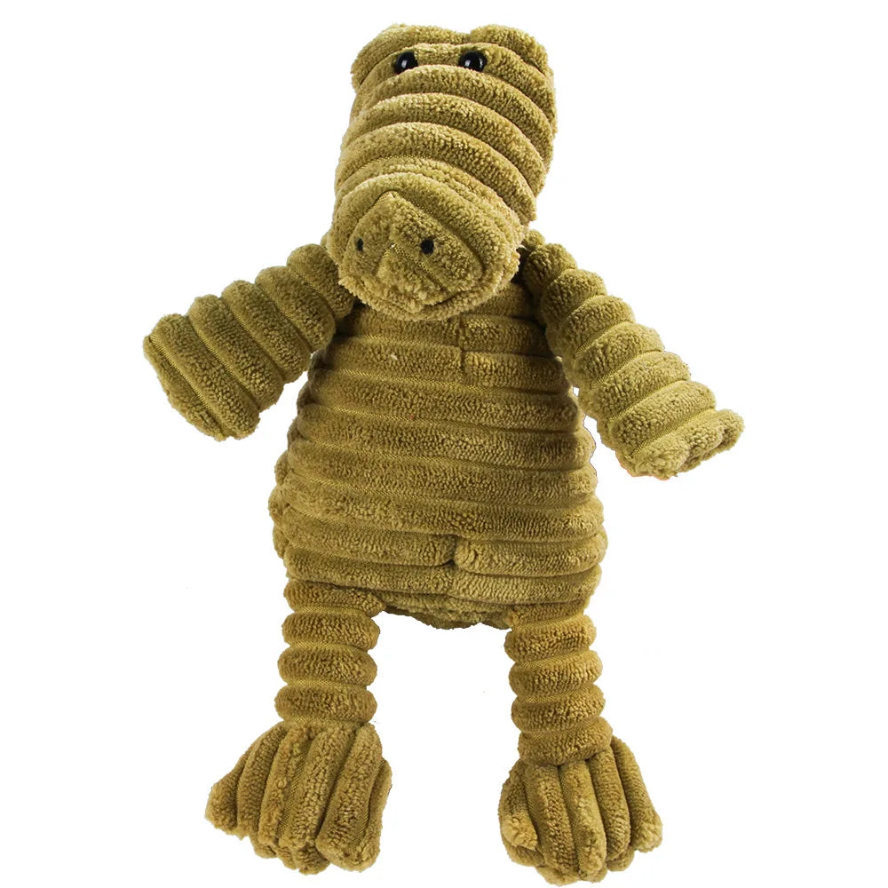 Corduroy Plush Squeaky Toy for Dogs