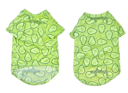 Cartoon Print Dog Cooling Vest Shirt | Soft Summer Top for Medium & Large Dogs