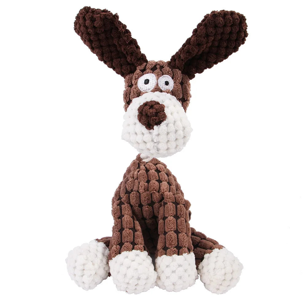 Corduroy Plush Squeaky Toy for Dogs