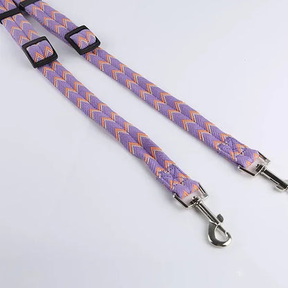 Dual Pet Leash for Two Dogs or Cats - V-Shape Twin Lead