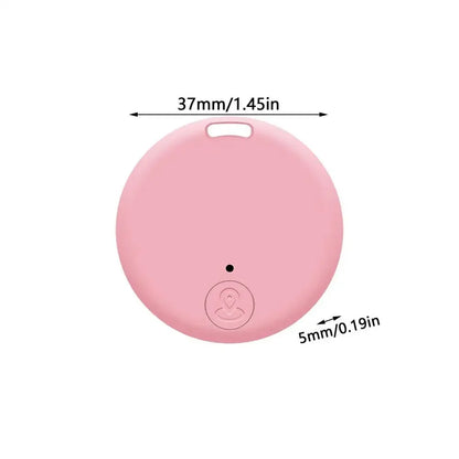 Round Bluetooth Anti-Lost Tracker Tag for Pets, Keys & Bags