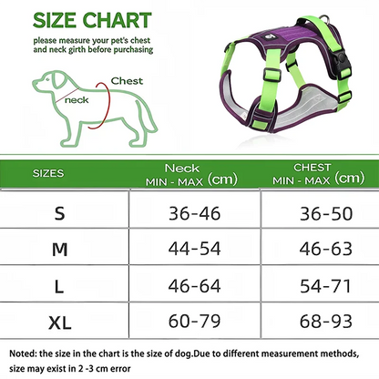 3M Reflective Padded Dog Harness Vest