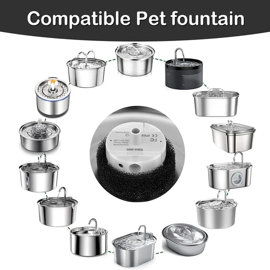Replacement Pump for Pet Water Fountains – Compatible with Cat & Dog Water Dispensers