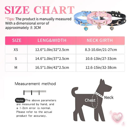 Cat Necklace & Harness Set - Pet Collar with Leash for Kittens & Puppies