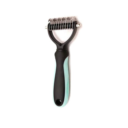 Pet Deshedding Brush - Professional Dog & Cat Hair Remover Grooming Comb
