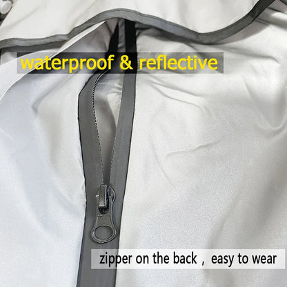 Waterproof Reflective Dog Jumpsuit Jacket with UV Sun Protection