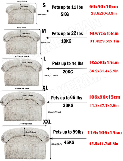 Warm Washable Sofa Bed for Dogs & Cats