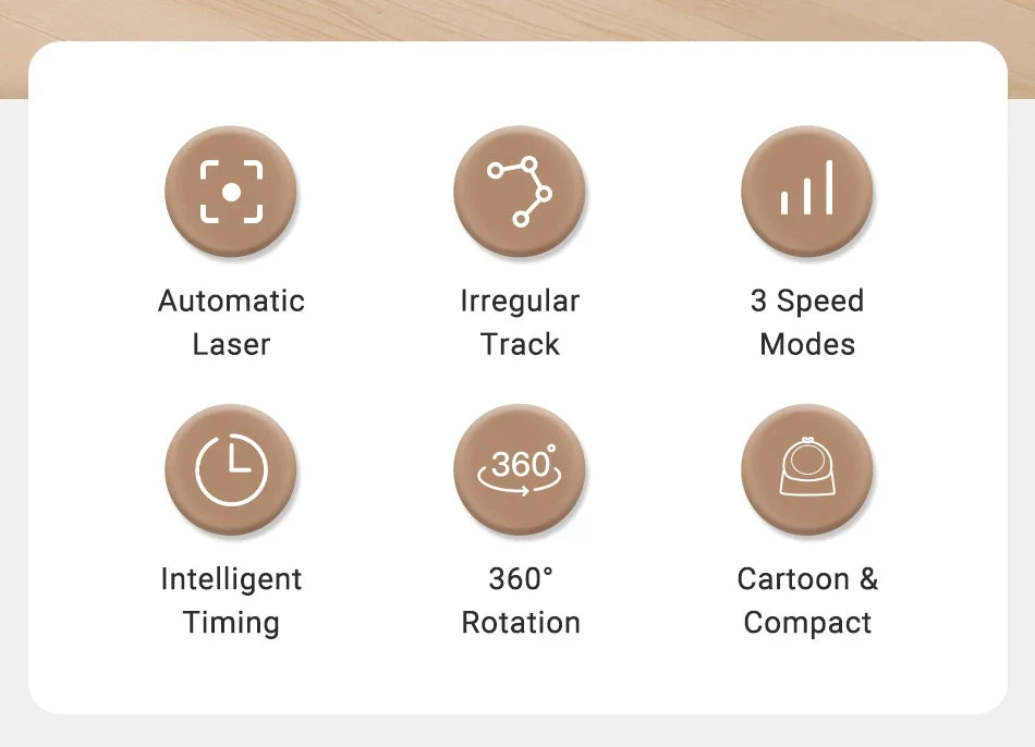Automatic Interactive Electric Laser Cat Toy