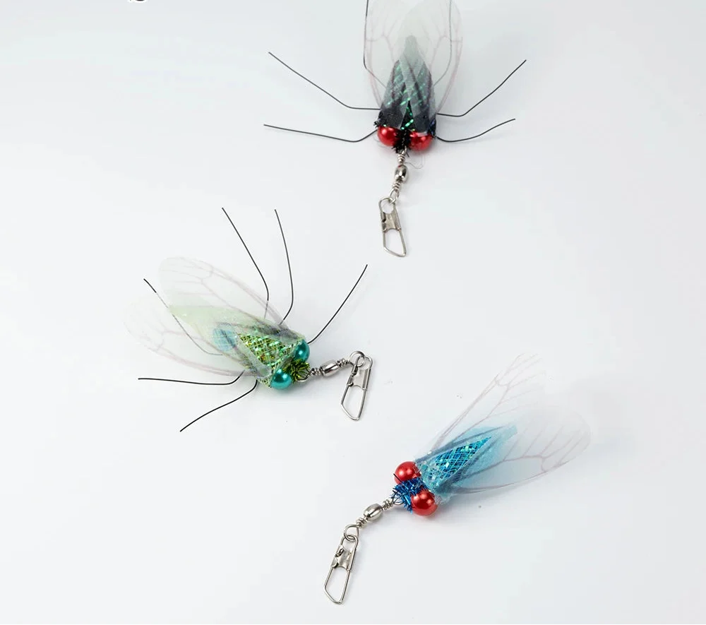 Cicada Bell Cat Teaser Wand Replacement Heads – 5 Pack