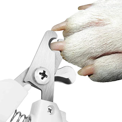Professional Stainless Steel Pet Nail Clipper for Dogs & Cats