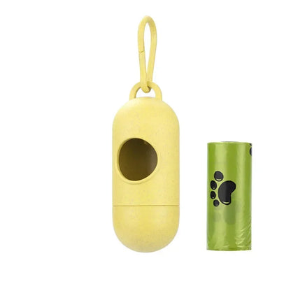 Dog Poop Bag Dispenser with Waste Bags - Convenient Holder for Dog Walks