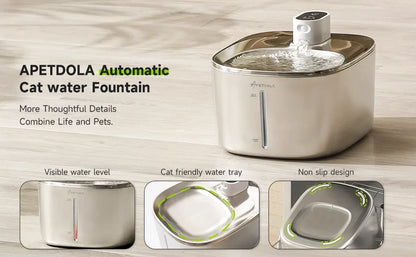 4L Wireless Auto Sensor Pet Water Fountain for Cats & Dogs