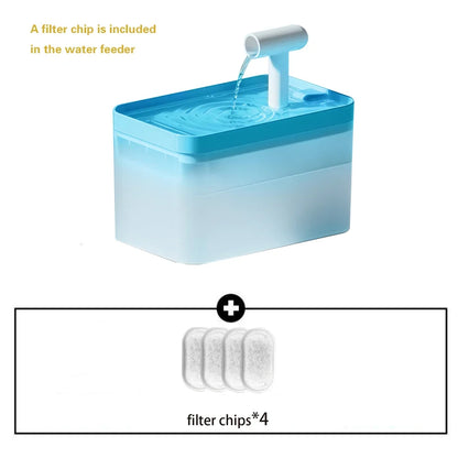 Automatic Pet Water Fountain with Sensor
