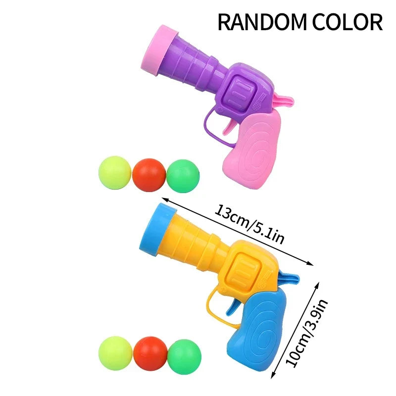 Interactive Pompom Launcher Cat Toy