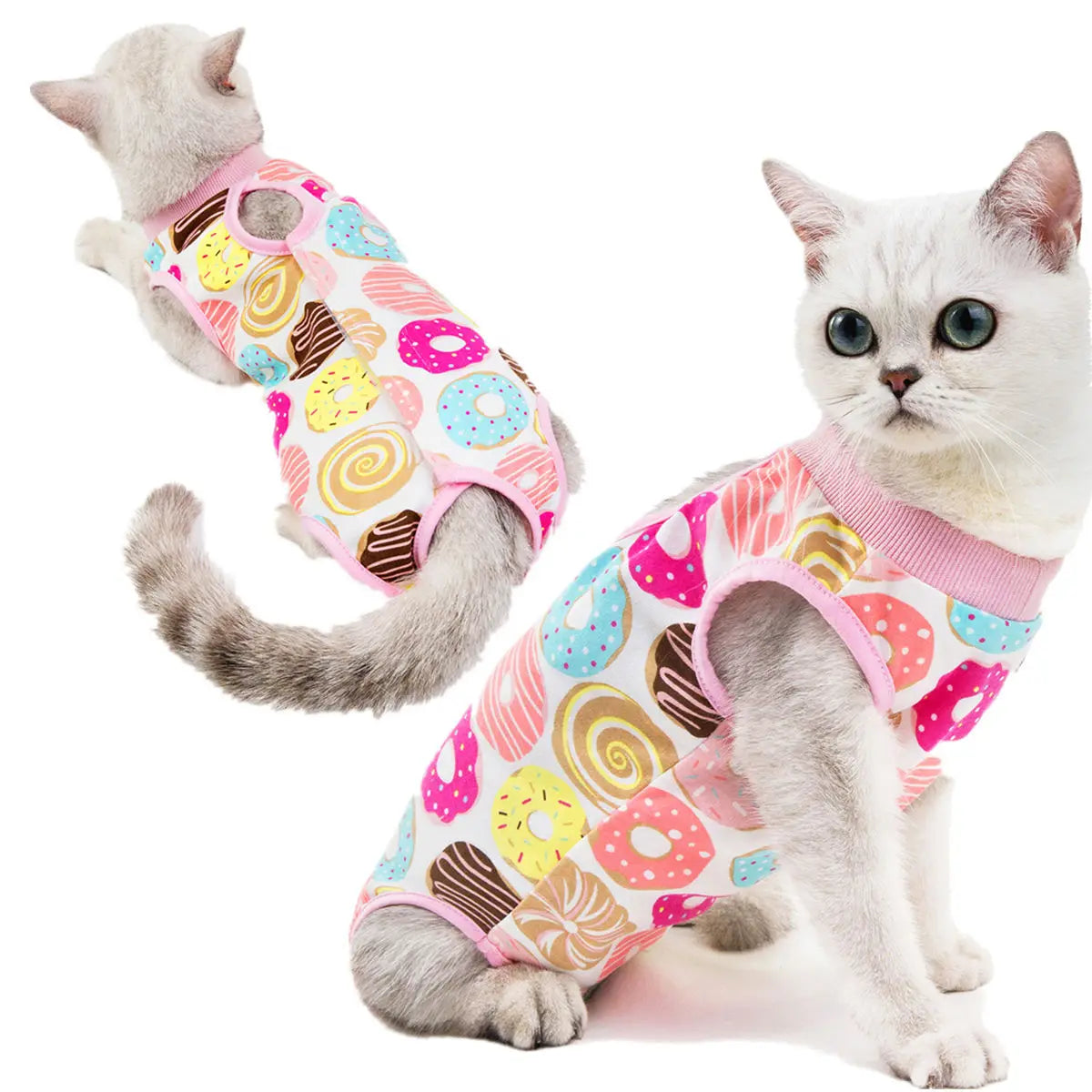Post-Surgery Recovery Jumpsuit for Cats & Small Dogs
