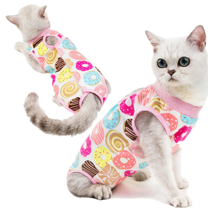 Post-Surgery Recovery Jumpsuit for Cats & Small Dogs