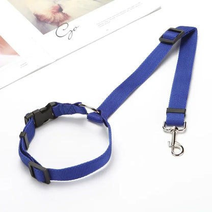 Pet Car Headrest Safety Restraint Belt for Dogs and Cats