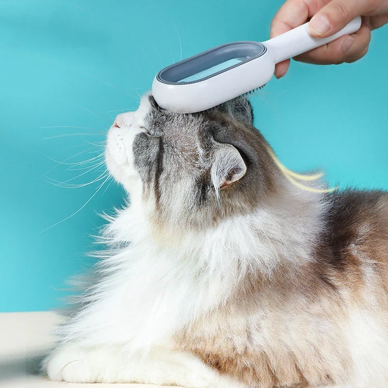 Double-Sided Pet Hair Removal Brush