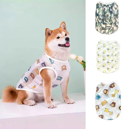 Breathable Mesh Cooling Vest for Dogs
