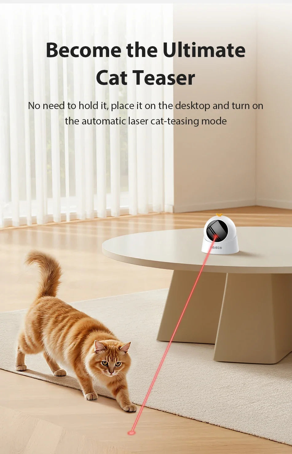 Automatic Interactive Electric Laser Cat Toy