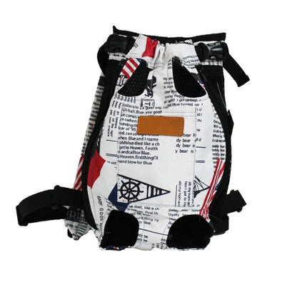 Breathable Mesh Pet Carrier Backpack for Small Dogs & Cats