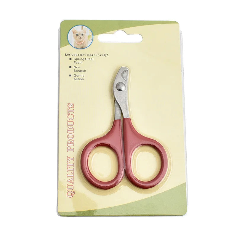 Professional Pet Nail Clippers for Cats and Small Dogs