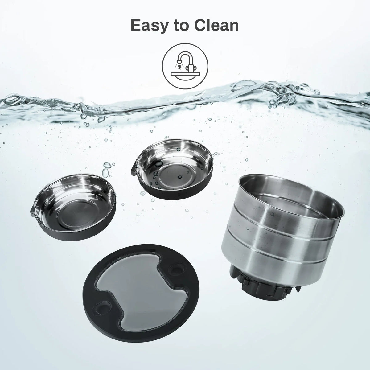 4.5L Smart WiFi Pet Feeder with Dual Stainless Steel Bowls - Automatic Food Dispenser for Cats & Dogs
