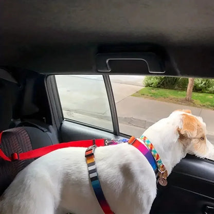 Pet Car Headrest Safety Restraint Belt for Dogs and Cats