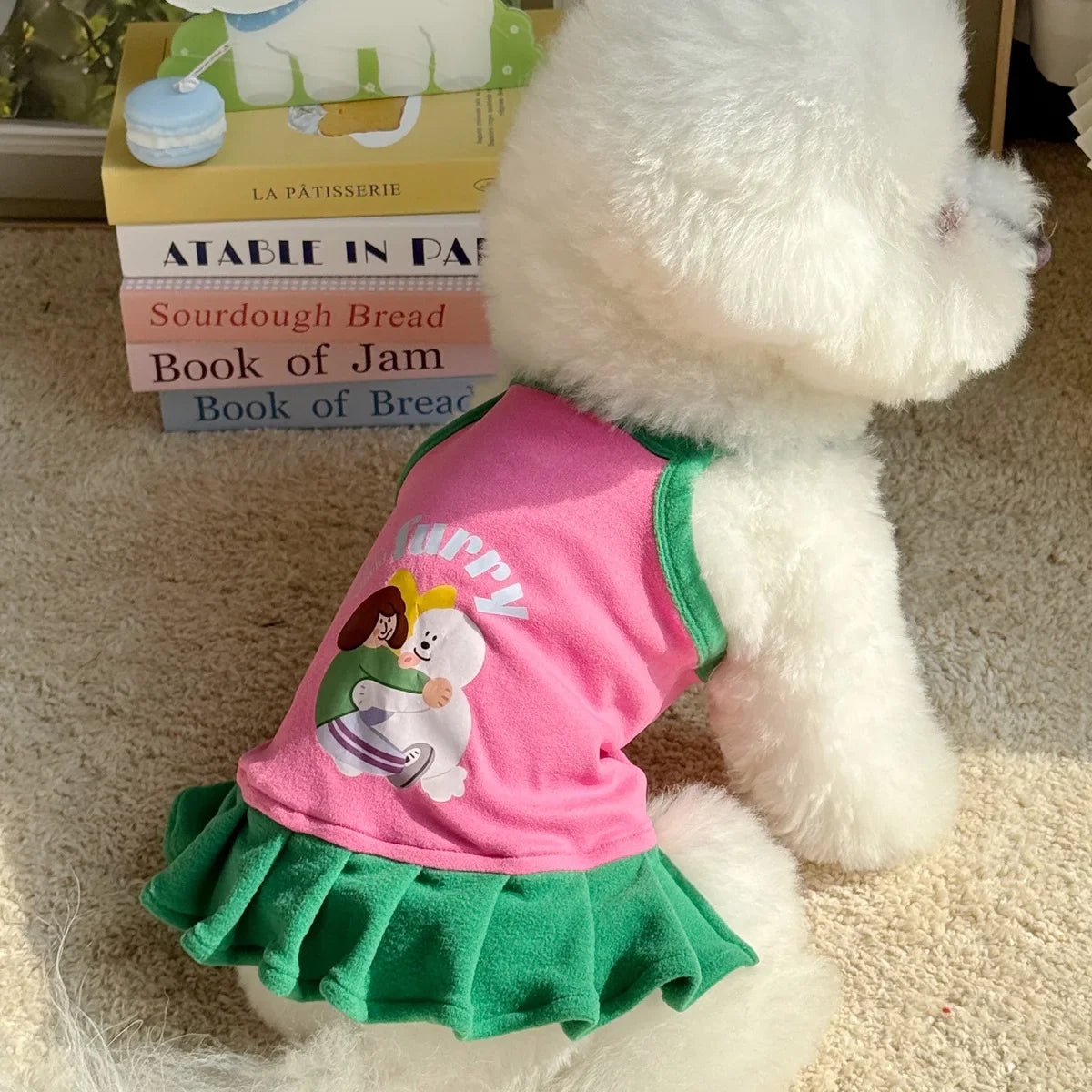 2-in-1 Cooling Slip Dress & Vest for Small Dogs & Cats | Breathable Summer Princess Skirt for Chihuahuas & Puppies