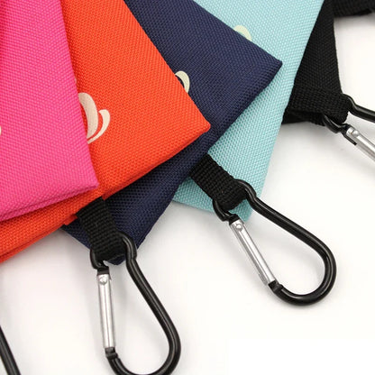 Canvas Dog Poop Bag Dispenser
