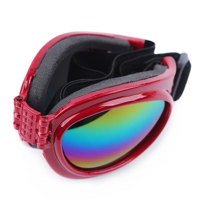 Folding Pet Sunglasses - UV Protection Eyewear for Dogs and Cats