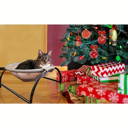 Free-Standing Cat Hammock Bed — Indoor & Outdoor Use