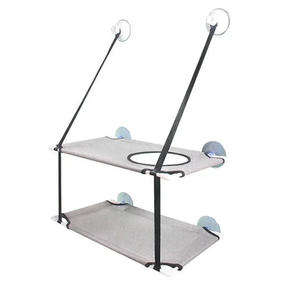 Cat Window Perch & Hammock with Strong Suction Cups