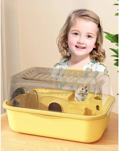 Large Hamster Cage with Acrylic Panels