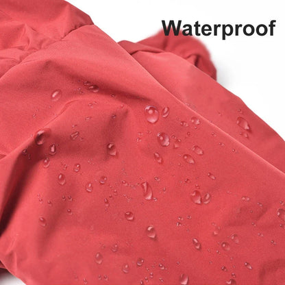 Waterproof Hooded Dog Jacket with Reflective Trim
