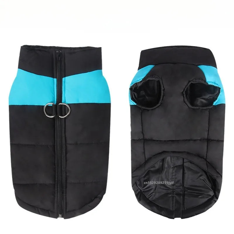 Waterproof Winter Dog Coat - Padded Vest Jacket for All Sizes