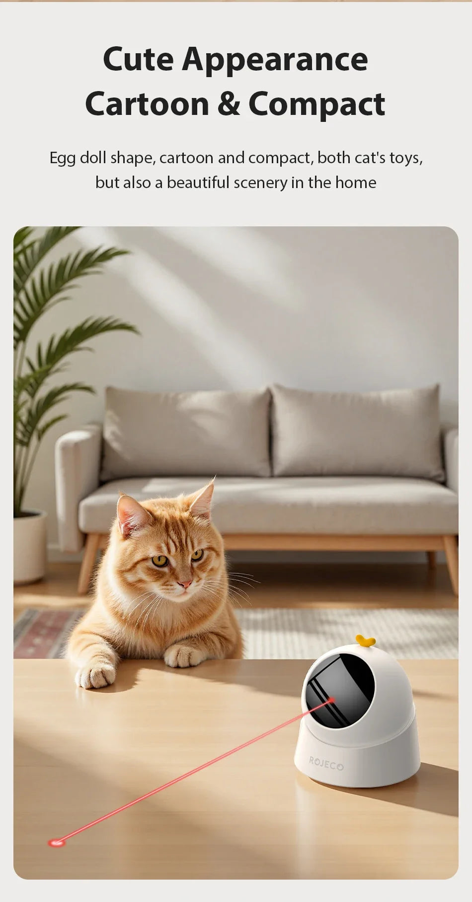 Automatic Interactive Electric Laser Cat Toy