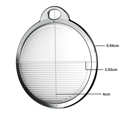 Apple Find My Tracker Tag — Waterproof, 1-Year Battery, Multi-Pack Options