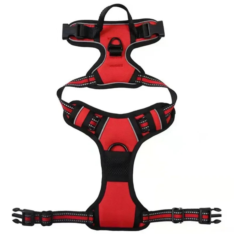 Reflective Adjustable Vest Harness for Dogs and Cats