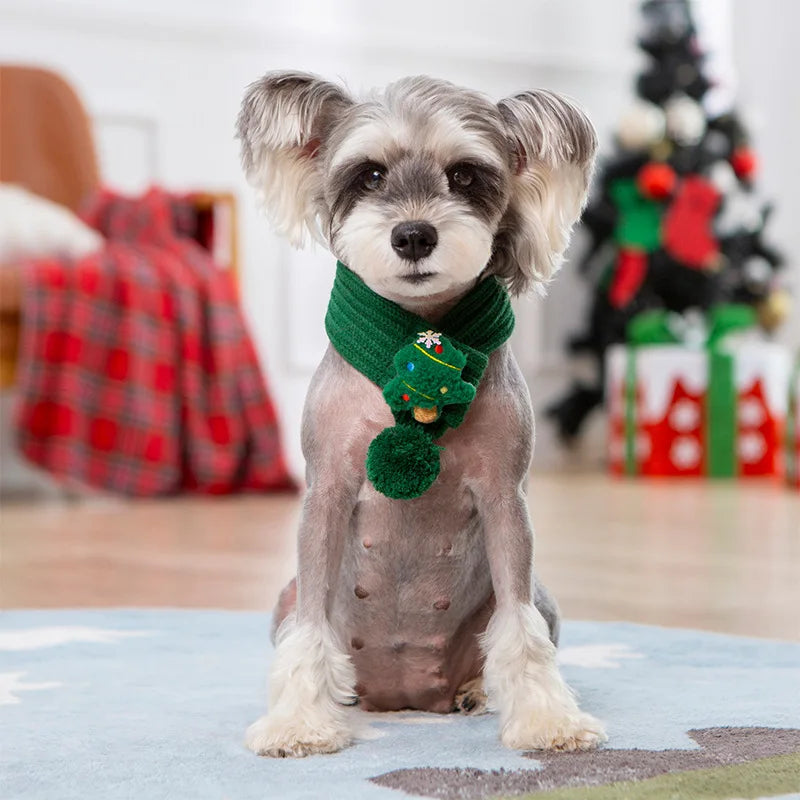Christmas Pet Sweater, Hoodie & Scarf — Festive Warm Clothes for Dogs & Cats