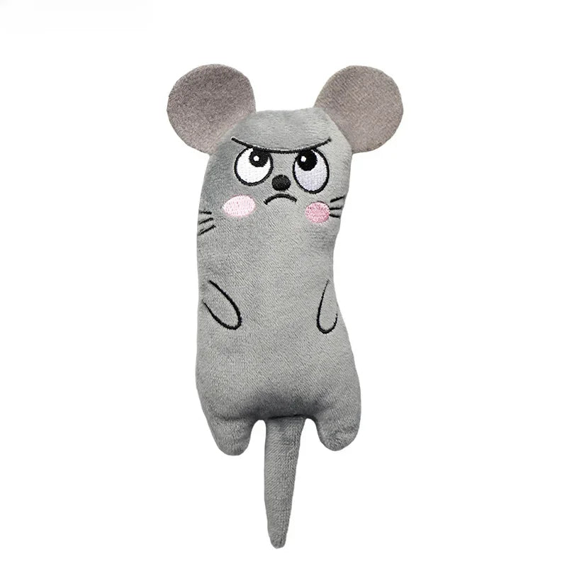 Catnip Chew Toy - Interactive Thumb Bite Toy for Dental Health and Play