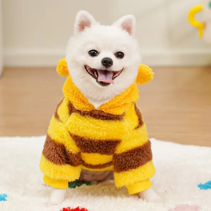 Bee Cosplay Hoodie & Warm Jacket for Small & Medium Dogs