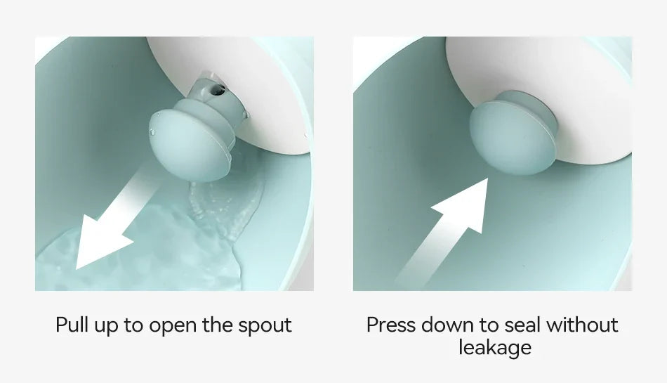 Portable Pet Water Bottle - Leakproof Travel Drinking Bowl