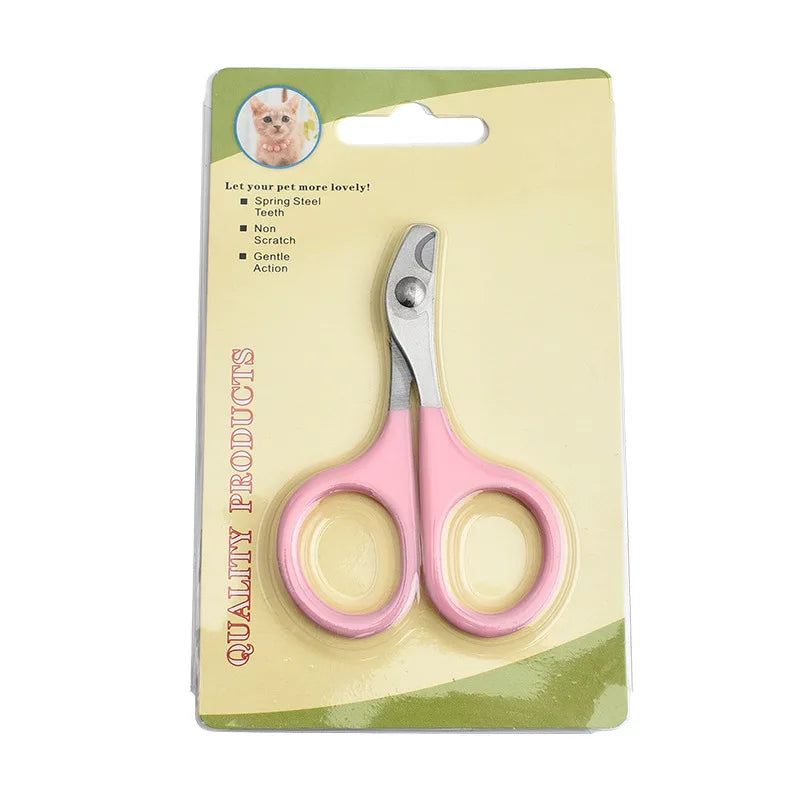 Professional Pet Nail Clippers for Cats and Small Dogs