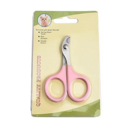Professional Pet Nail Clippers for Cats and Small Dogs